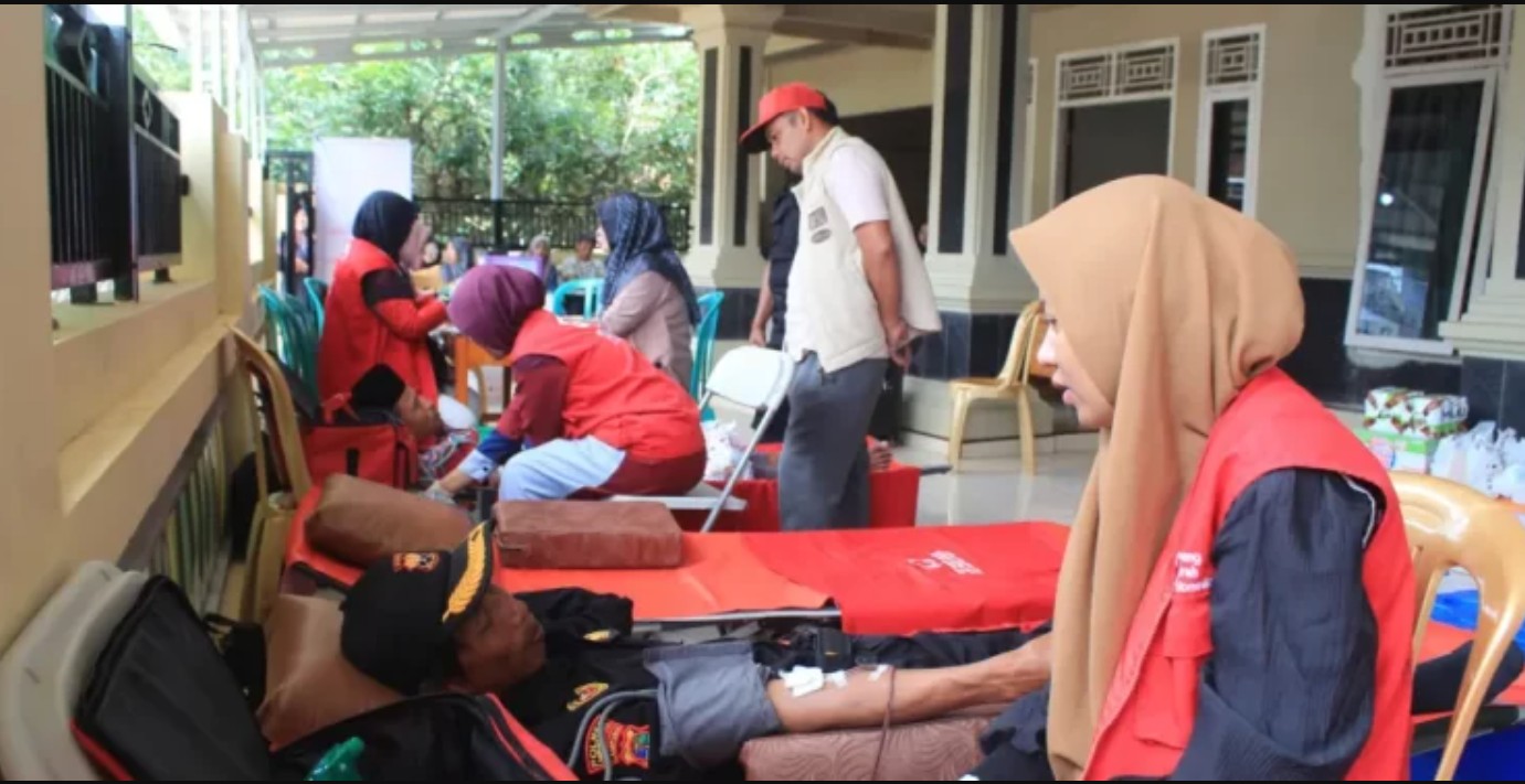 DPD LDII Lampung Timur menghelat “Bakti Sosial Kesehatan”, di Ponpes Al-Haq, Lampung Timur, pada Sabtu (30/11). Foto: LINES.