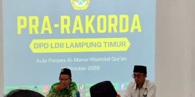 DPD LDII Lampung Timur Gelar Musyawarah Pra Rakorda 2026–2031 di Ponpes Al-Manar